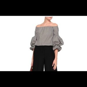 Petersyn Gingham Off the Shoulder Top